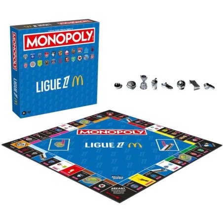 MONOPOLY - Ligue 1 McDonald's - Jeu de société - WINNING MOVES - 2 a