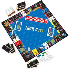 MONOPOLY - Ligue 1 McDonald's - Jeu de société - WINNING MOVES - 2 a