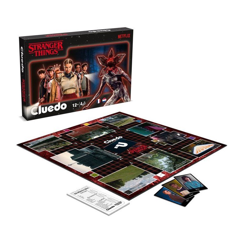 CLUEDO - Stranger Things - Jeu de société - WINNING MOVES - 2 a 6 jo