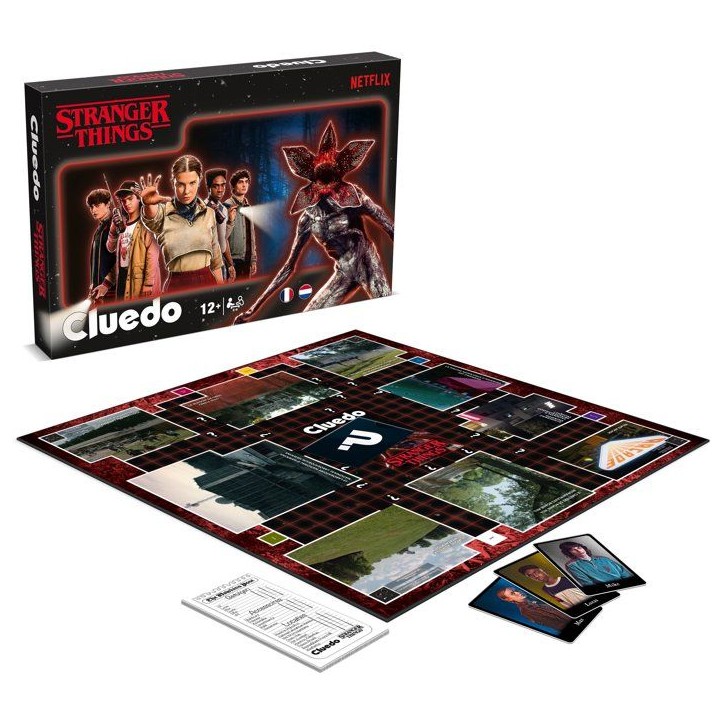 CLUEDO - Stranger Things - Jeu de société - WINNING MOVES - 2 a 6 joueurs - Des 15 ans CLUEDO - Stranger Things - Jeu de société - WINNING MOVES - 2 a 6 joueurs - Des 15 ans