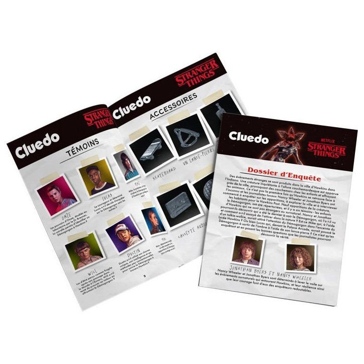 CLUEDO - Stranger Things - Jeu de société - WINNING MOVES - 2 a 6 joueurs - Des 15 ans CLUEDO - Stranger Things - Jeu de société - WINNING MOVES - 2 a 6 joueurs - Des 15 ans