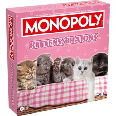 MONOPOLY - Chatons - Jeu de société - WINNING MOVES - 2 a 6 joueurs - Des 8 ans