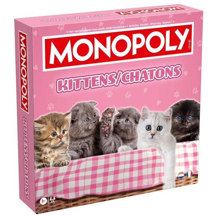 MONOPOLY - Chatons - Jeu de société - WINNING MOVES - 2 a 6 joueurs - Des 8 ans MONOPOLY - Chatons - Jeu de société - WINNING MOVES - 2 a 6 joueurs - Des 8 ans