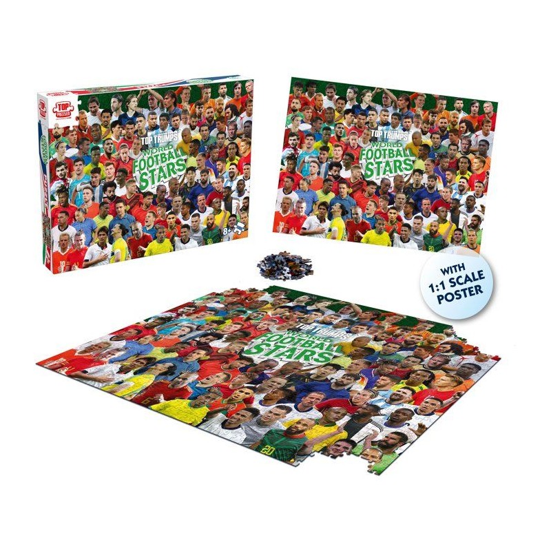 Puzzle - WINNING MOVES - World Football Stars 2026 - 1000 pieces - Des