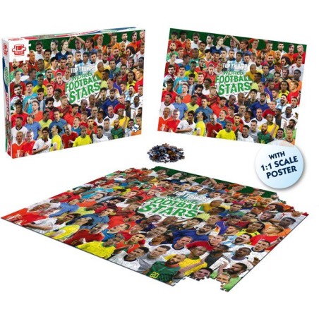 Puzzle - WINNING MOVES - World Football Stars 2026 - 1000 pieces - Des