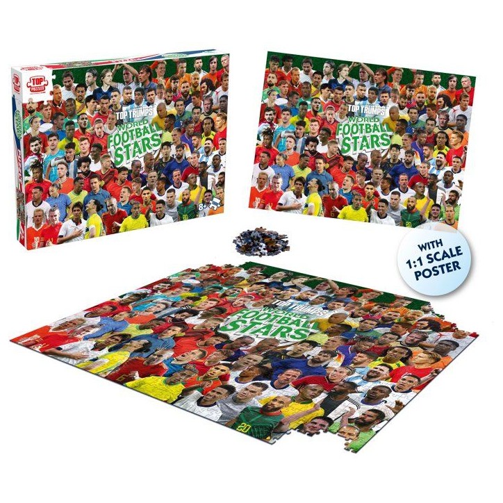 Puzzle - WINNING MOVES - World Football Stars 2026 - 1000 pieces - Des 8 ans Puzzle - WINNING MOVES - World Football Stars 2026 - 1000 pieces - Des 8 ans