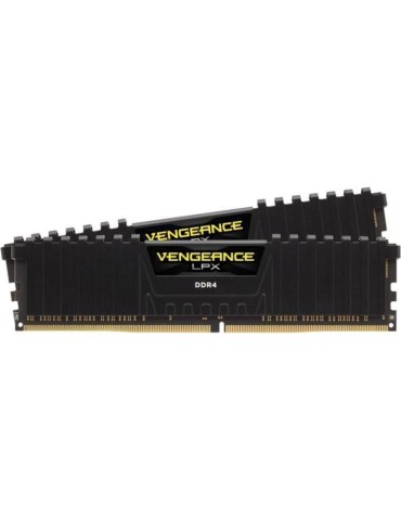Mémoire RAM - CORSAIR - Vengeance LPX DDR4 - 16GB 2x8GB DIMM - 3600 MHz - 1.35V - Noir (CMK16GX4M2D3600C)