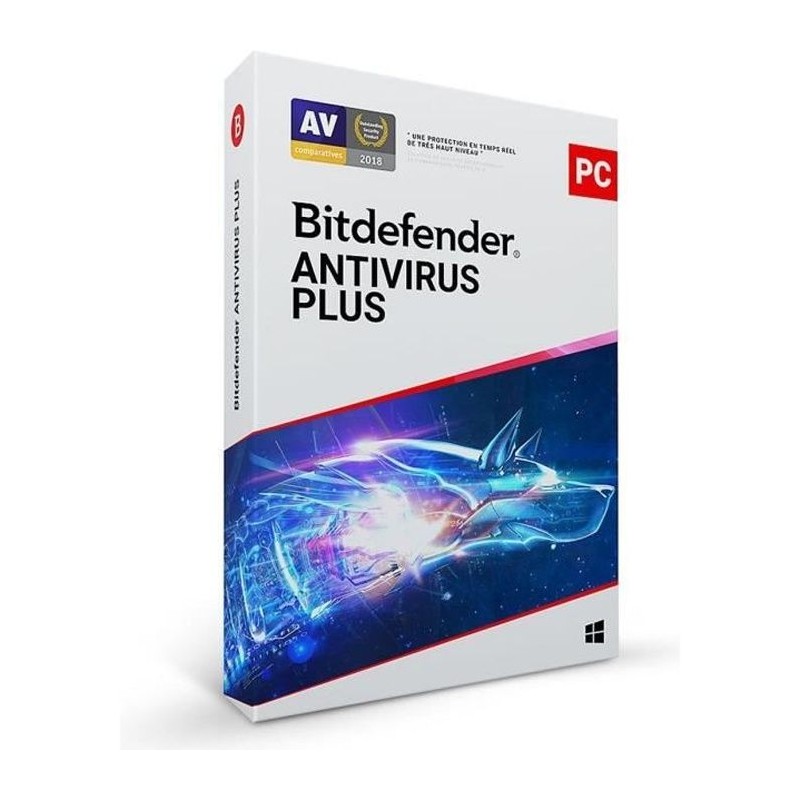 Bitdefender Antivirus Plus 2021 - 1 PC - 1 an Bitdefender Antivirus Plus 2021 - 1 PC - 1 an