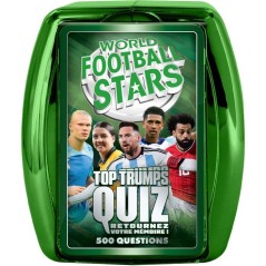 Quiz World Football Stars 2026 - Jeu de cartes - WINNING MOVES - 2 a 6