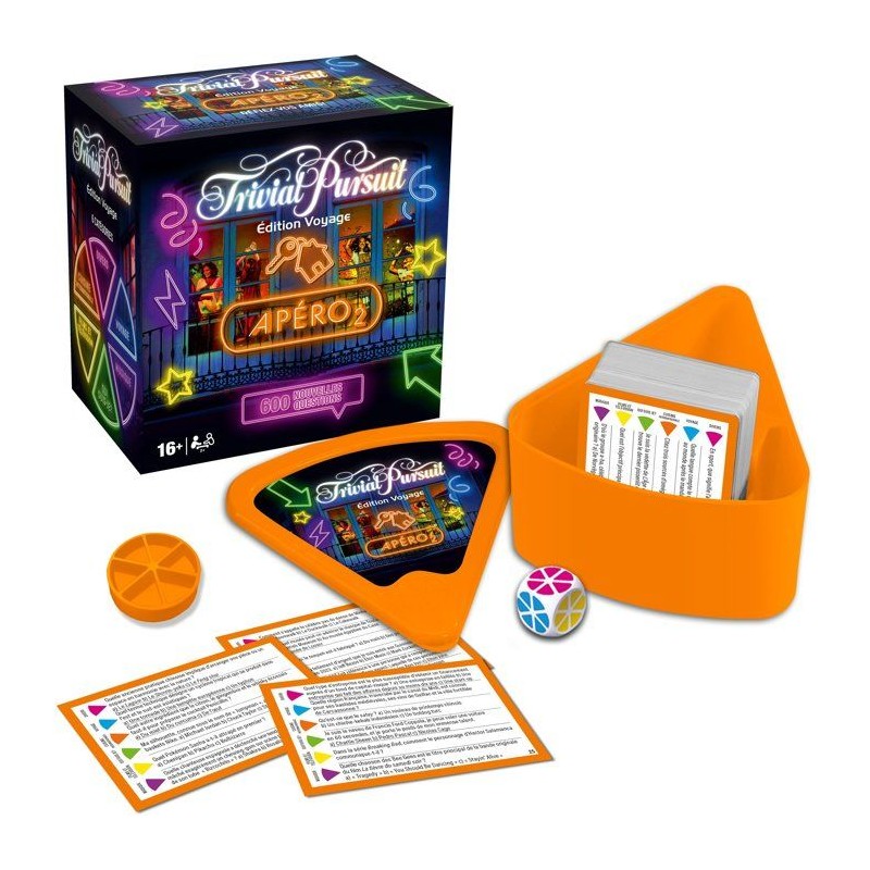 TRIVIAL PURSUIT VOYAGE Apéro volume 2 - Jeu de société - WINNING MO