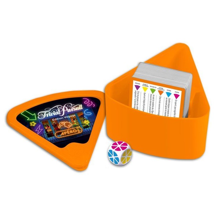 TRIVIAL PURSUIT VOYAGE Apéro volume 2 - Jeu de société - WINNING MOVES - 2 joueurs minimum - Des 16 ans TRIVIAL PURSUIT VOYAGE Apéro volume 2 - Jeu de société - WINNING MOVES - 2 joueurs minimum - Des 16 ans