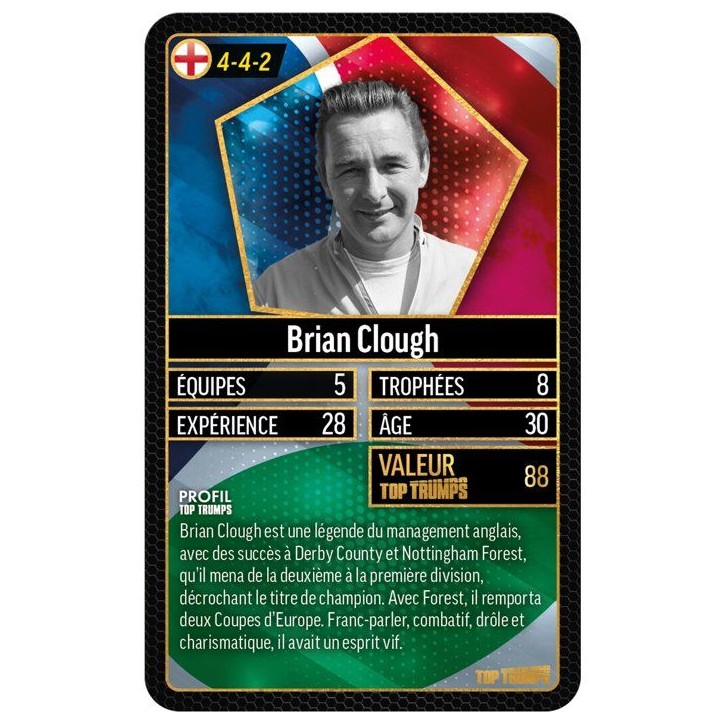 Top Trumps World Football Stars TOP 200 - Starter kit nouvelle édition - Jeu de société - WINNING MOVES - Des 6 ans Top Trumps World Football Stars TOP 200 - Starter kit nouvelle édition - Jeu de société - WINNING MOVES - Des 6 ans