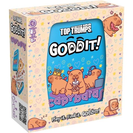 GODDIT - Top Trumps Capybaras - Jeu de cartes - WINNING MOVES - 1 a 6