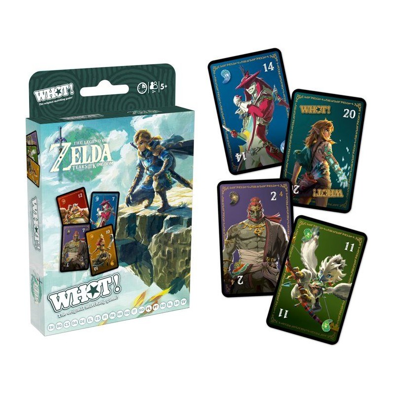 WHOT! Zelda - Tears of the Kingdom - Jeu de société - WINNING MOVES