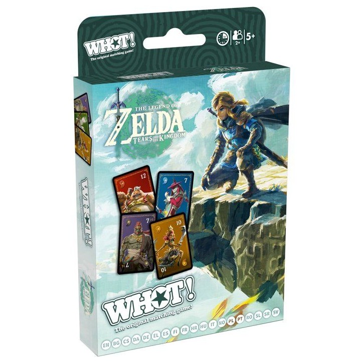 WHOT! Zelda - Tears of the Kingdom - Jeu de société - WINNING MOVES - 2 a 6 joueurs - Des 5 ans WHOT! Zelda - Tears of the Kingdom - Jeu de société - WINNING MOVES - 2 a 6 joueurs - Des 5 ans