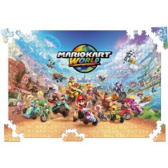 Puzzle - WINNING MOVES - Mario Kart World - 1000 pieces - Des 8 ans