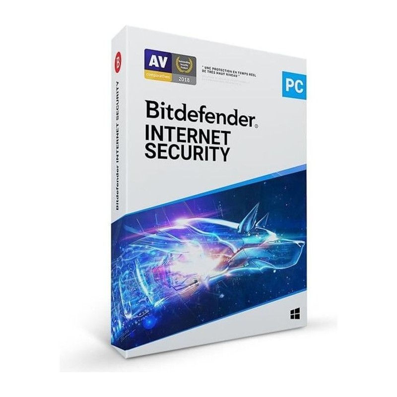 Bitdefender Internet Security 2022 - 5 PC - 2 ans Bitdefender Internet Security 2022 - 5 PC - 2 ans