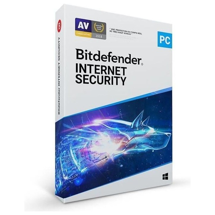 Bitdefender Internet Security 2022 - 5 PC - 2 ans Bitdefender Internet Security 2022 - 5 PC - 2 ans