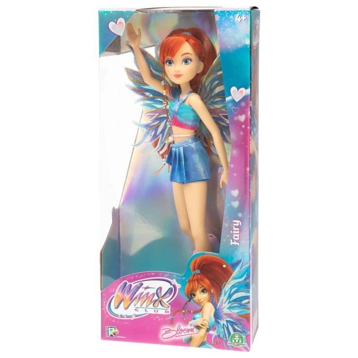 Poupée Winx - Série Fairy Bloom - 26 cm - Des 3 ans – WNX762 Poupée Winx - Série Fairy Bloom - 26 cm - Des 3 ans – WNX762