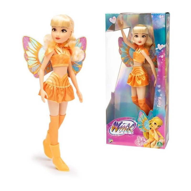 Poupée Winx - Série Fairy Stella - 26 cm - Des 3 ans – WNX765