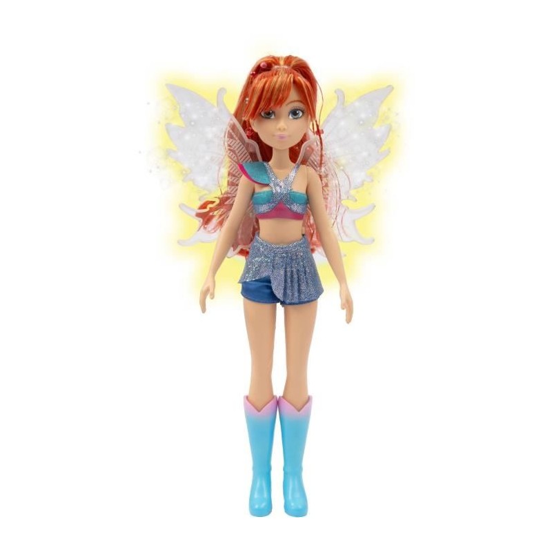 Poupée Winx avec ailes lumineuses - Bloom - 26 cm - Des 3 ans – WNX