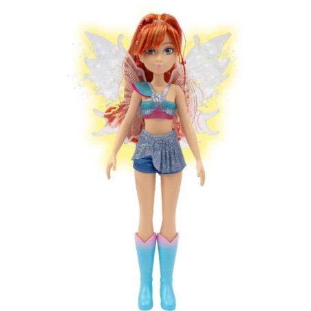 Poupée Winx avec ailes lumineuses - Bloom - 26 cm - Des 3 ans – WNX