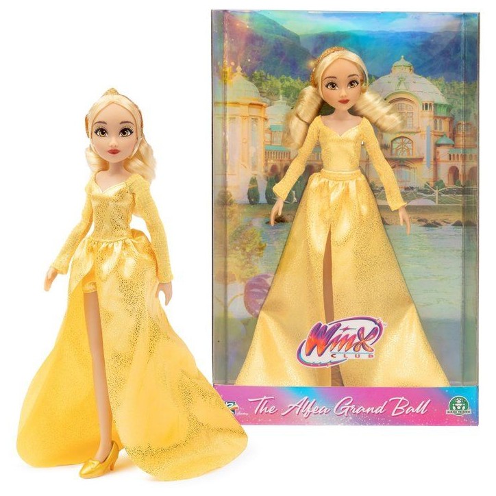 Poupée Winx - Tenue de Bal Alfea Stella - 26 cm - Des 3 ans – WNX705 Poupée Winx - Tenue de Bal Alfea Stella - 26 cm - Des 3 ans – WNX705