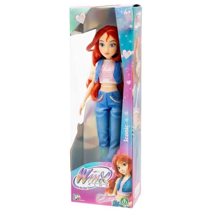 Poupée Winx - Série Iconic Bloom - 26 cm - Des 3 ans – WNX771 Poupée Winx - Série Iconic Bloom - 26 cm - Des 3 ans – WNX771