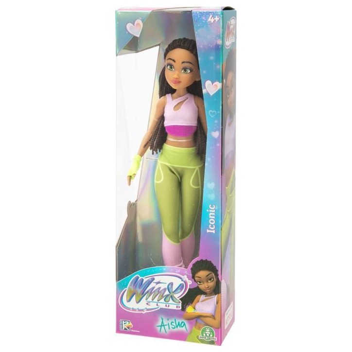 Poupée Winx - Série Iconic Aisha - 26 cm - Des 3 ans – WNX775 Poupée Winx - Série Iconic Aisha - 26 cm - Des 3 ans – WNX775