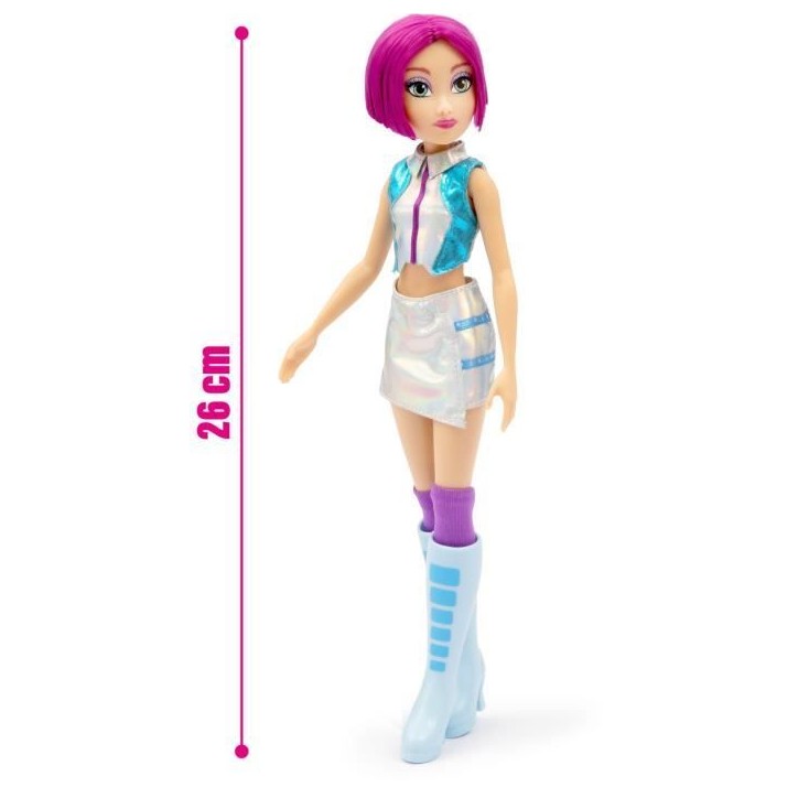 Poupée Winx - Série Iconic Tecna - 26 cm - Des 3 ans – WNX776 Poupée Winx - Série Iconic Tecna - 26 cm - Des 3 ans – WNX776