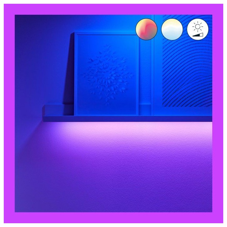 Ruban LED - WIZ - 4 m - Lumiere blanche et colorée - Wifi Ruban LED - WIZ - 4 m - Lumiere blanche et colorée - Wifi