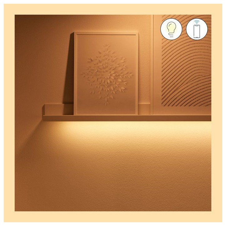Ruban LED - WIZ - 4 m - Lumiere blanche et colorée - Wifi Ruban LED - WIZ - 4 m - Lumiere blanche et colorée - Wifi