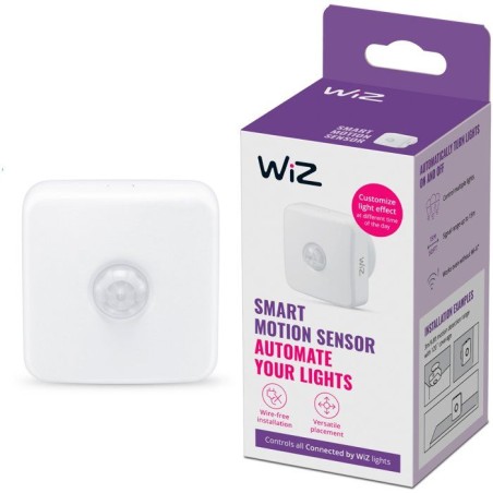 Détecteur de Mouvement - WIZ - Fonctionne sur Piles - Wifi