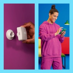 Détecteur de Mouvement - WIZ - Fonctionne sur Piles - Wifi