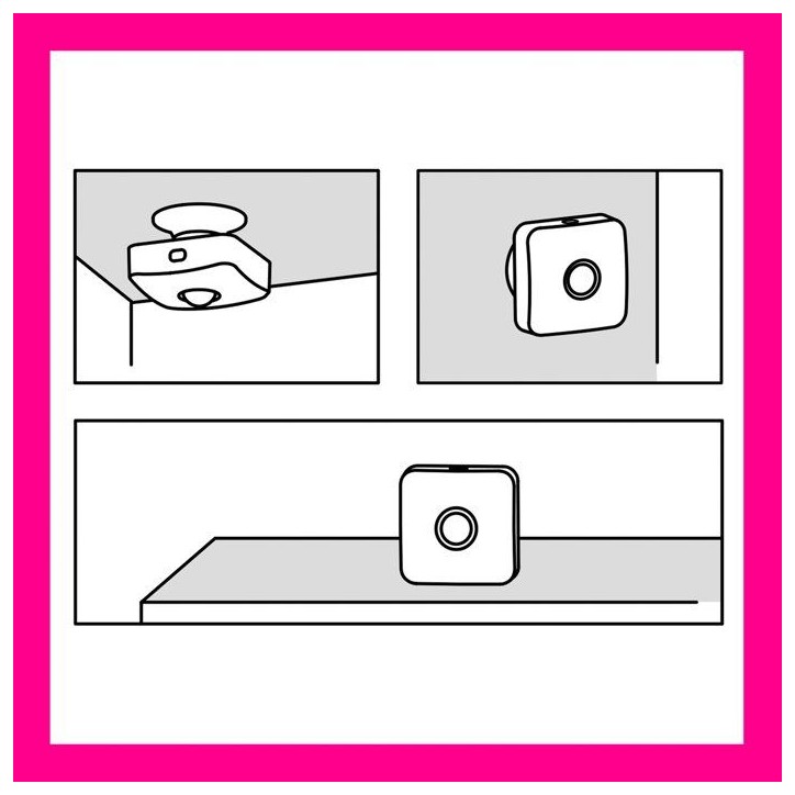 Détecteur de Mouvement - WIZ - Fonctionne sur Piles - Wifi Détecteur de Mouvement - WIZ - Fonctionne sur Piles - Wifi