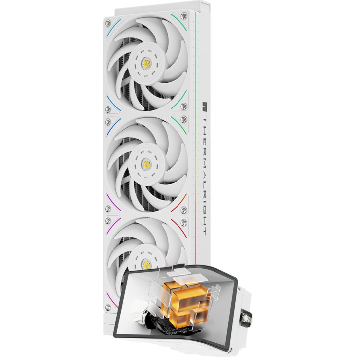THERMALRIGHT - Wonder Vision 360 UB - Watercooling AIO - Ventilateurs 120mm - Afficheur AMOLED - Blanc THERMALRIGHT - Wonder Vision 360 UB - Watercooling AIO - Ventilateurs 120mm - Afficheur AMOLED - Blanc