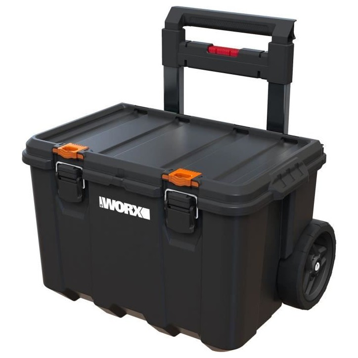 Systeme modulaire 3 en 1 - WORW BY KETER - STACK N ROLL - 48 x 39 x 69,5 cm - Noir Systeme modulaire 3 en 1 - WORW BY KETER - STACK N ROLL - 48 x 39 x 69,5 cm - Noir