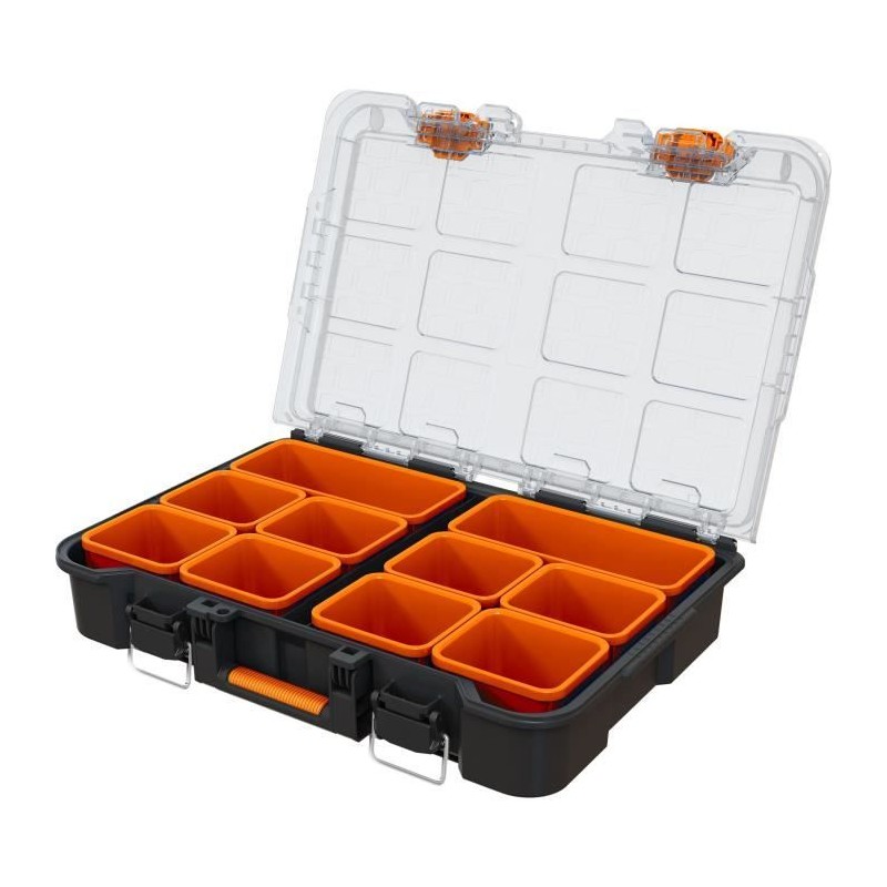 Organisateur - WORX BY KETER - STACK N ROLL - 48 x 33 x 11,5 cm - Noir