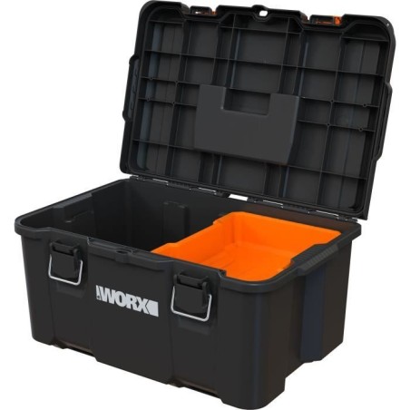 Boîte a outils - WORX BY KETER - STACK N ROLL - 48 x 33 x 26 cm - Noi