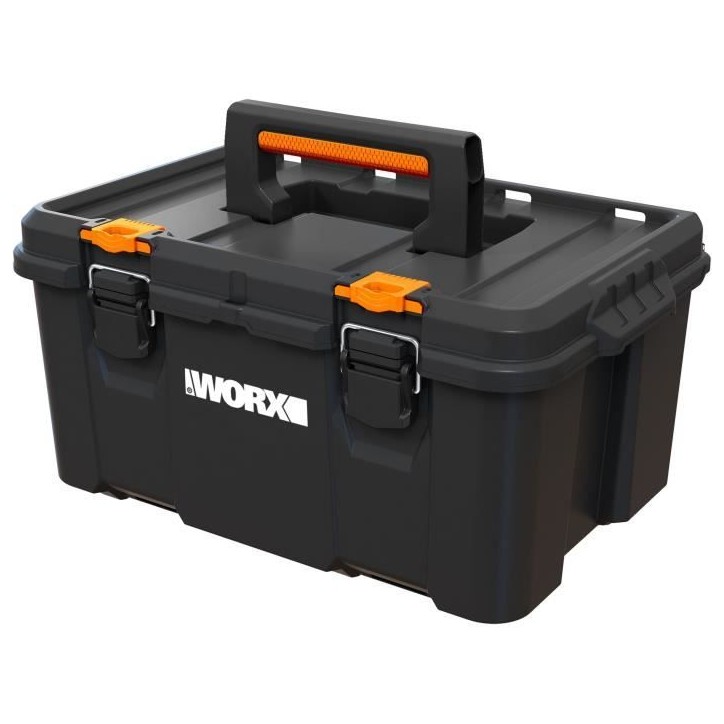 Boîte a outils - WORX BY KETER - STACK N ROLL - 48 x 33 x 26 cm - Noir Boîte a outils - WORX BY KETER - STACK N ROLL - 48 x 33 x 26 cm - Noir