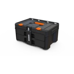 Rangement 2 tiroirs - WORX BY KETER - STACK N ROLL - 48 x 33 x 23 cm -