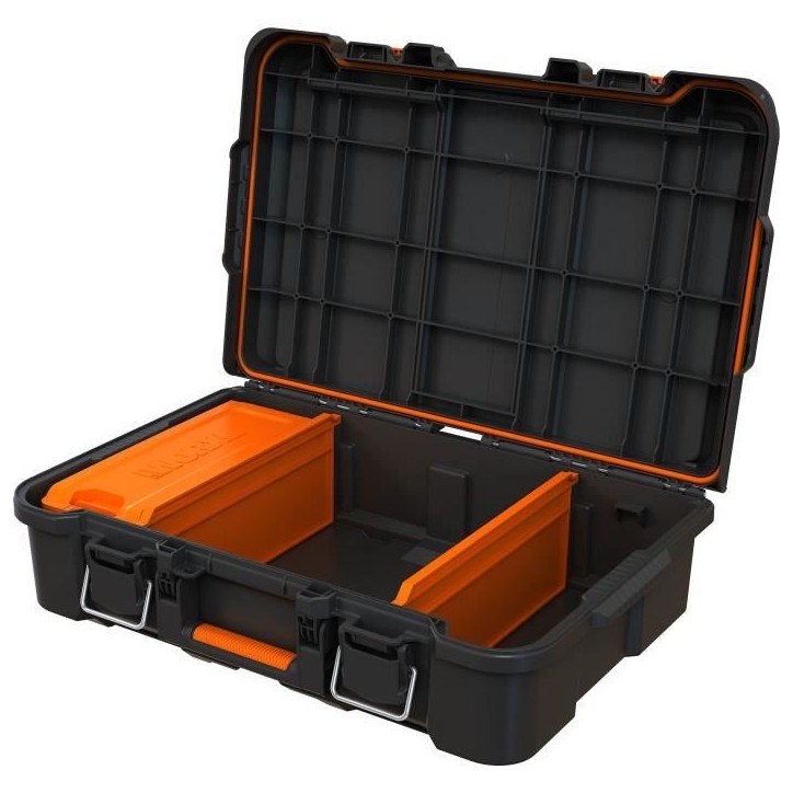 Malette a outils électrique - WORW BY KETER - STACK N ROLL - 48 x 33 x 15 cm - Noir Malette a outils électrique - WORW BY KETER - STACK N ROLL - 48 x 33 x 15 cm - Noir