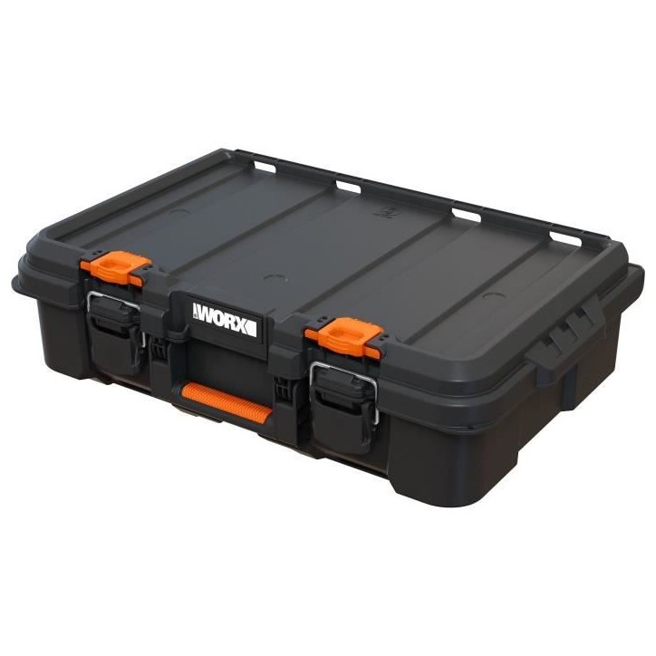 Malette a outils électrique - WORW BY KETER - STACK N ROLL - 48 x 33 x 15 cm - Noir Malette a outils électrique - WORW BY KETER - STACK N ROLL - 48 x 33 x 15 cm - Noir
