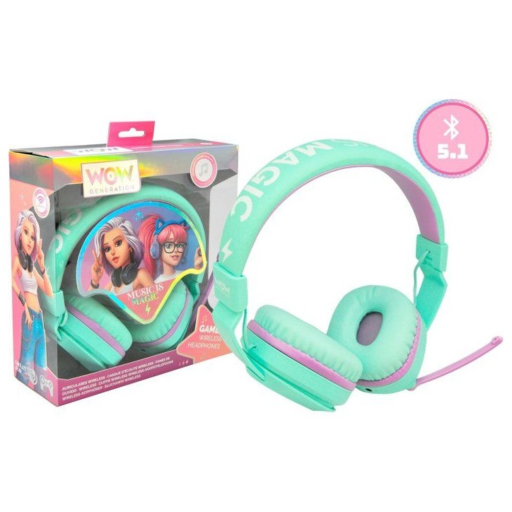 Ecouteurs bluetooth - KIDS LICENSING - WOW GENERATION - Des 5 ans Ecouteurs bluetooth - KIDS LICENSING - WOW GENERATION - Des 5 ans