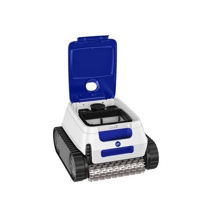 GRE - Robot piscine ER230 - Entretien fond, parois et lignes d'eau - Piscine enterrée ou hors-sol paroi rigide 9x4m - Autonomie GRE - Robot piscine ER230 - Entretien fond, parois et lignes d'eau - Piscine enterrée ou hors-sol paroi rigide 9x4m - Autonomie
