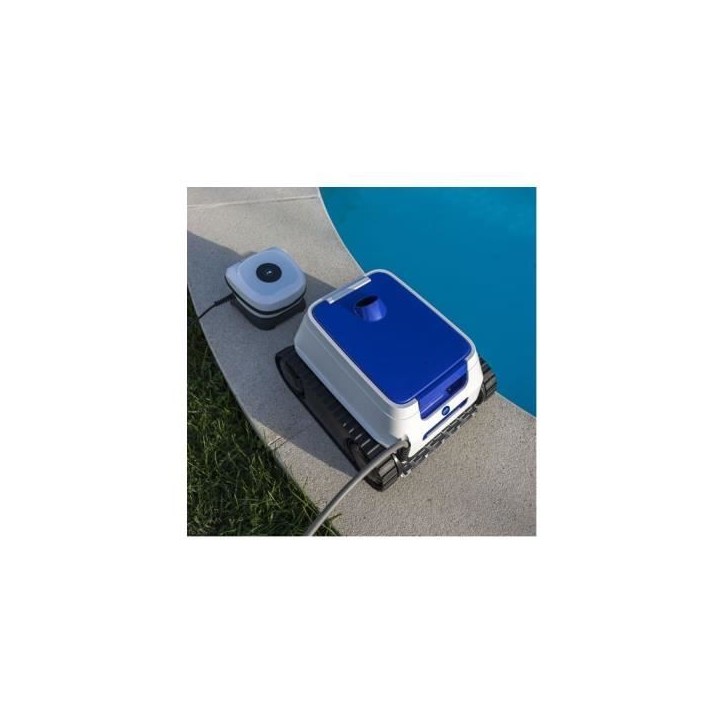 GRE - Robot piscine ER230 - Entretien fond, parois et lignes d'eau - Piscine enterrée ou hors-sol paroi rigide 9x4m - Autonomie GRE - Robot piscine ER230 - Entretien fond, parois et lignes d'eau - Piscine enterrée ou hors-sol paroi rigide 9x4m - Autonomie