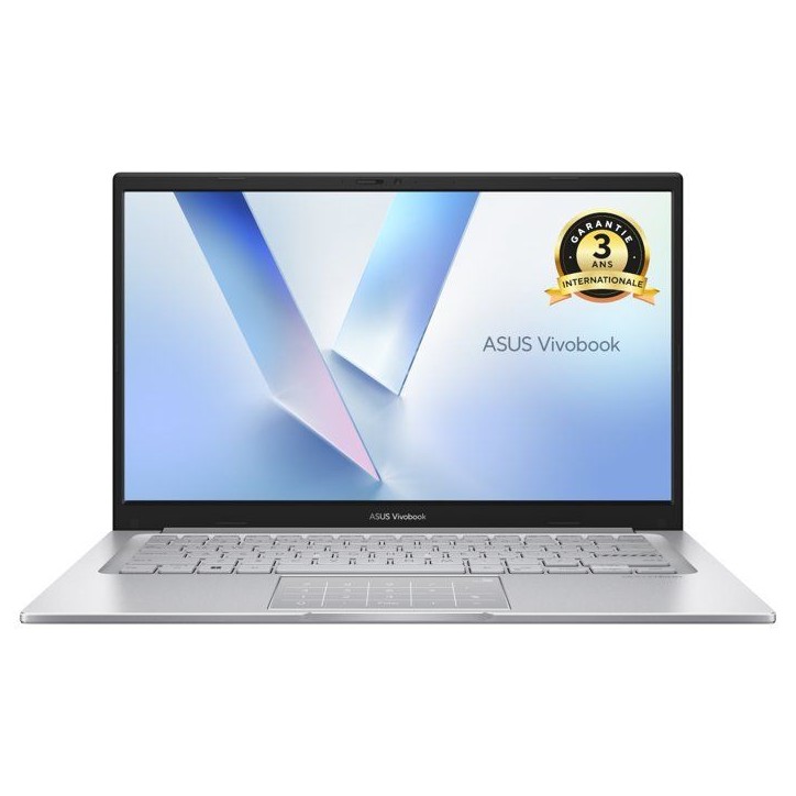 PC Portable ASUS VivoBook 14 X1404 : Win 11 - 14.0 FHD - Intel Core 7 150U - RAM 16Go - 1To SSD PC Portable ASUS VivoBook 14 X1404 : Win 11 - 14.0 FHD - Intel Core 7 150U - RAM 16Go - 1To SSD