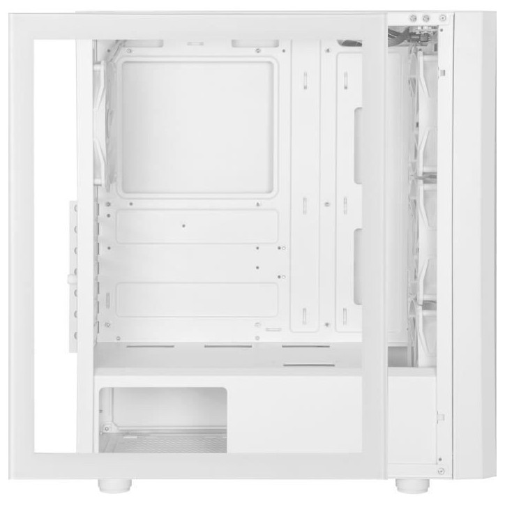 Boitier PC - BITFENIX - Apollo ARGB - Sans alimentation - Moyen tour - Format ATX - Blanc Boitier PC - BITFENIX - Apollo ARGB - Sans alimentation - Moyen tour - Format ATX - Blanc