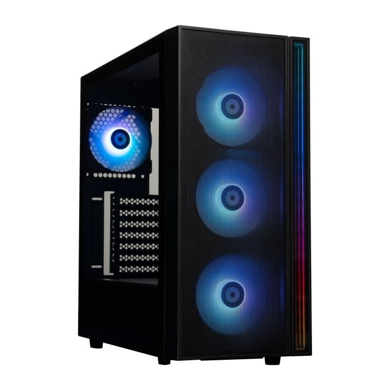 Boîtier PC - BITFENIX - Fang ARGB (Noir) - Moyen tour - Format ATX - Boîtier PC - BITFENIX - Fang ARGB (Noir) - Moyen tour - Format ATX -
