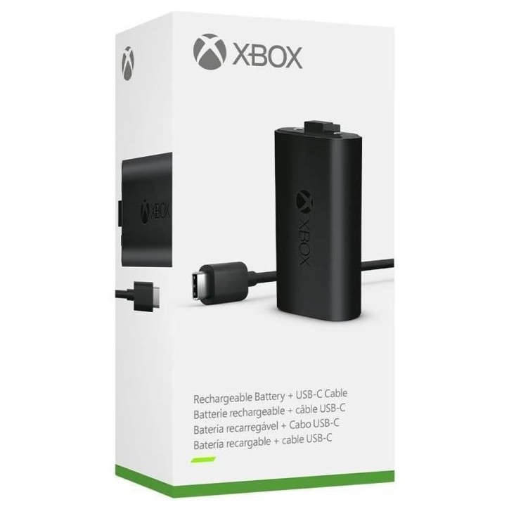 Kit Play & Charge Xbox nouvelle génération - Compatible manettes Xbox Series Kit Play & Charge Xbox nouvelle génération - Compatible manettes Xbox Series